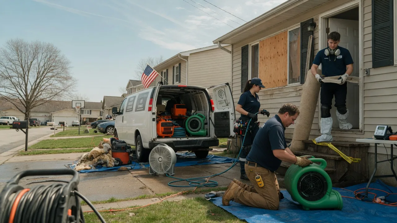 Water Damage Restoration in Huntley, IL near me